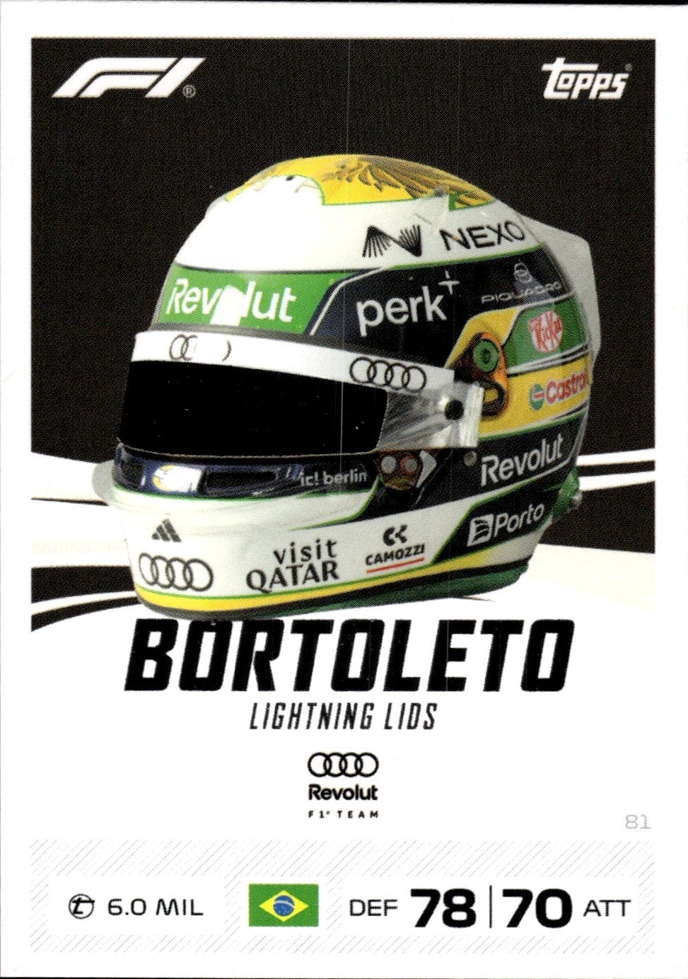 2026 Topps Turbo Attax F1 #81