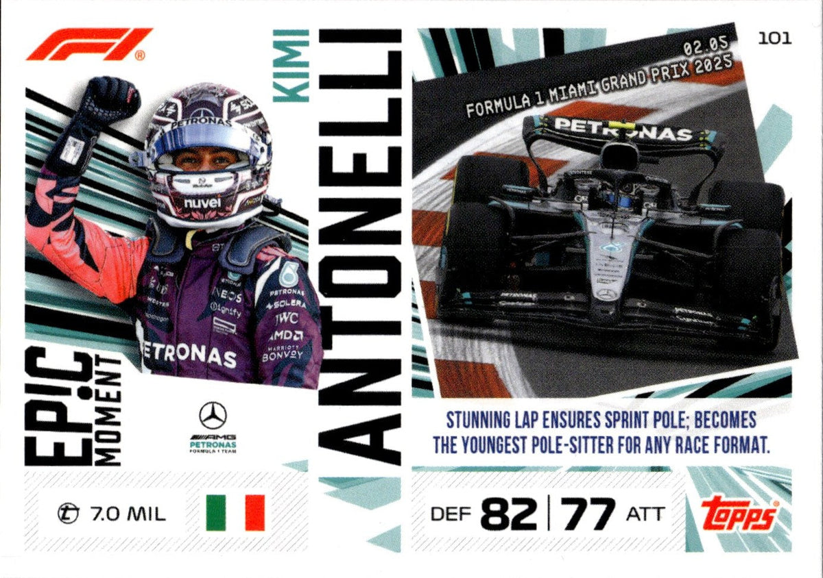 2026 Topps Turbo Attax F1 #101