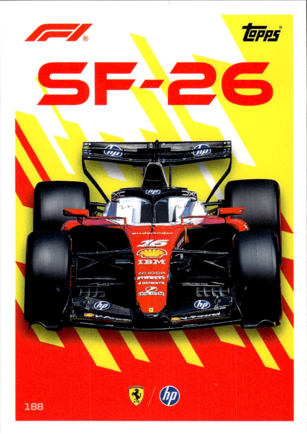 2026 Topps Turbo Attax F1 #188
