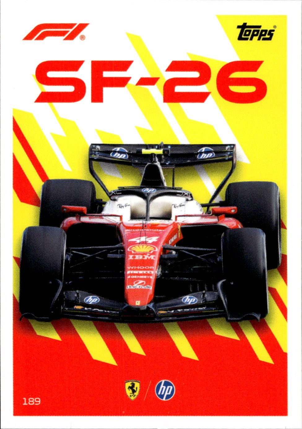 2026 Topps Turbo Attax F1 #189