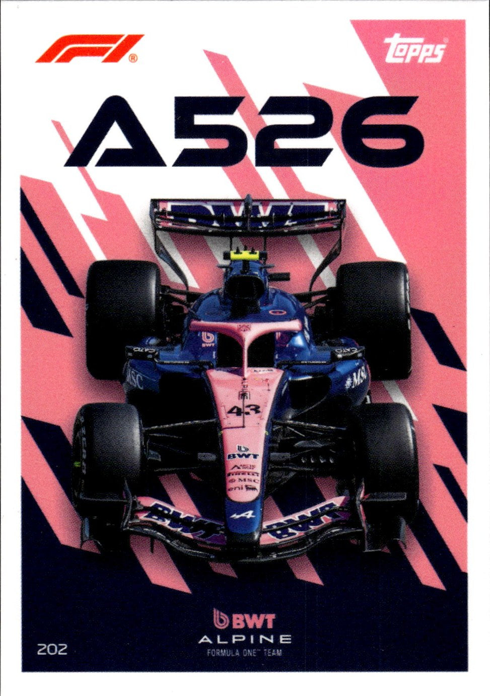 2026 Topps Turbo Attax F1 #202