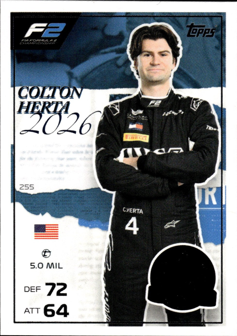 2026 Topps Turbo Attax F1 #255