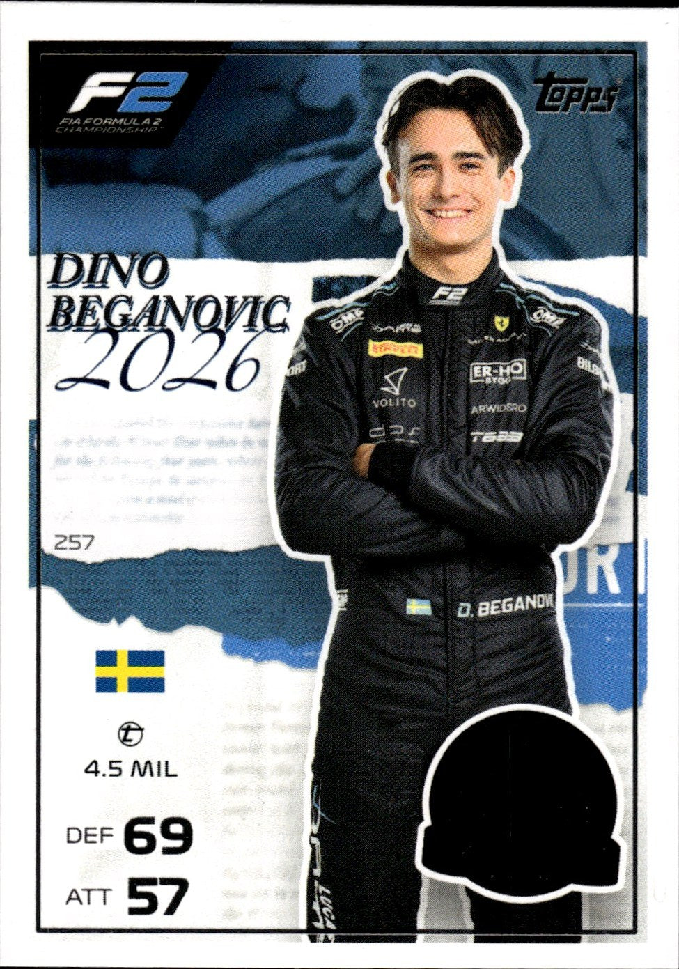 2026 Topps Turbo Attax F1 #257