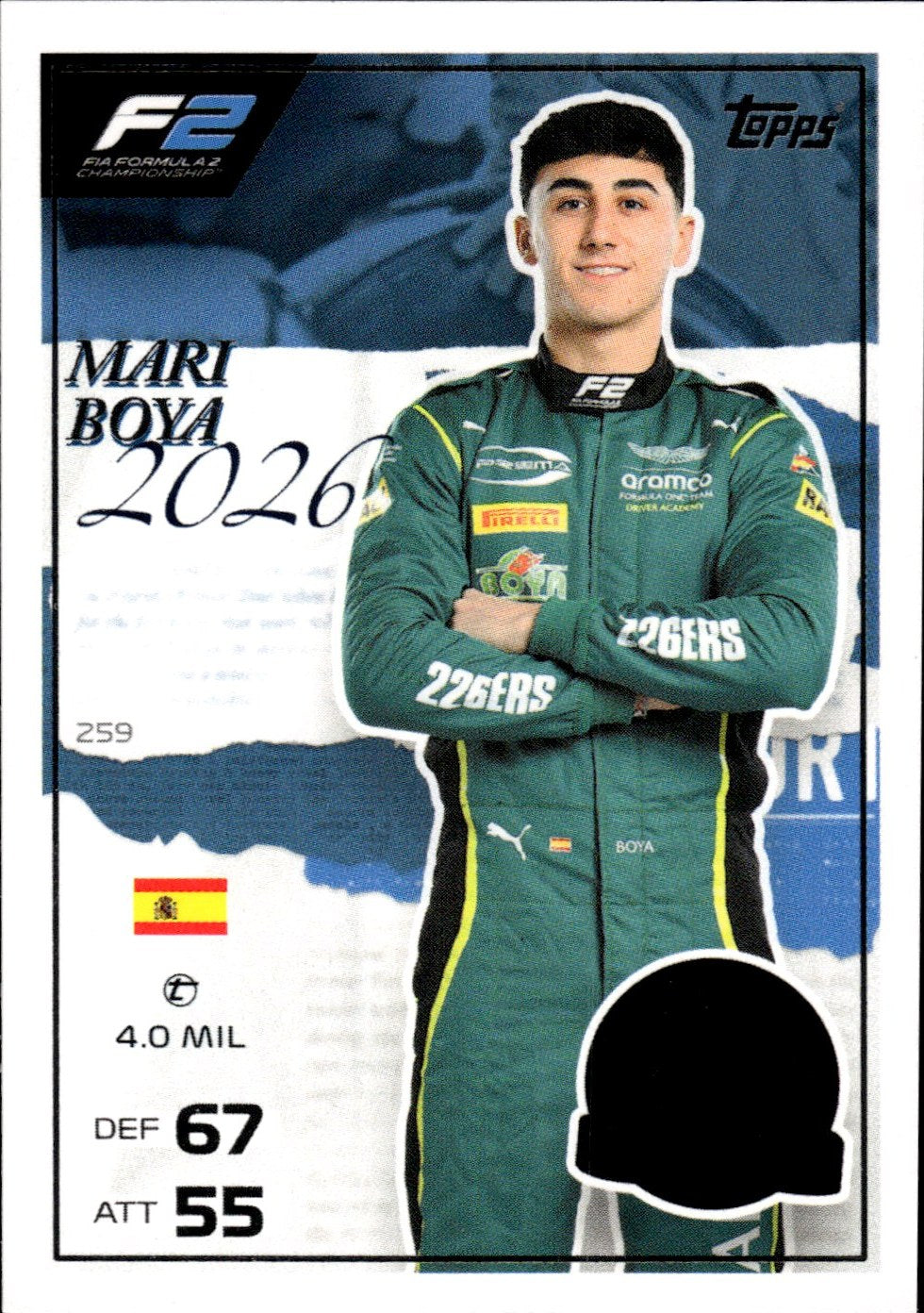 2026 Topps Turbo Attax F1 #259