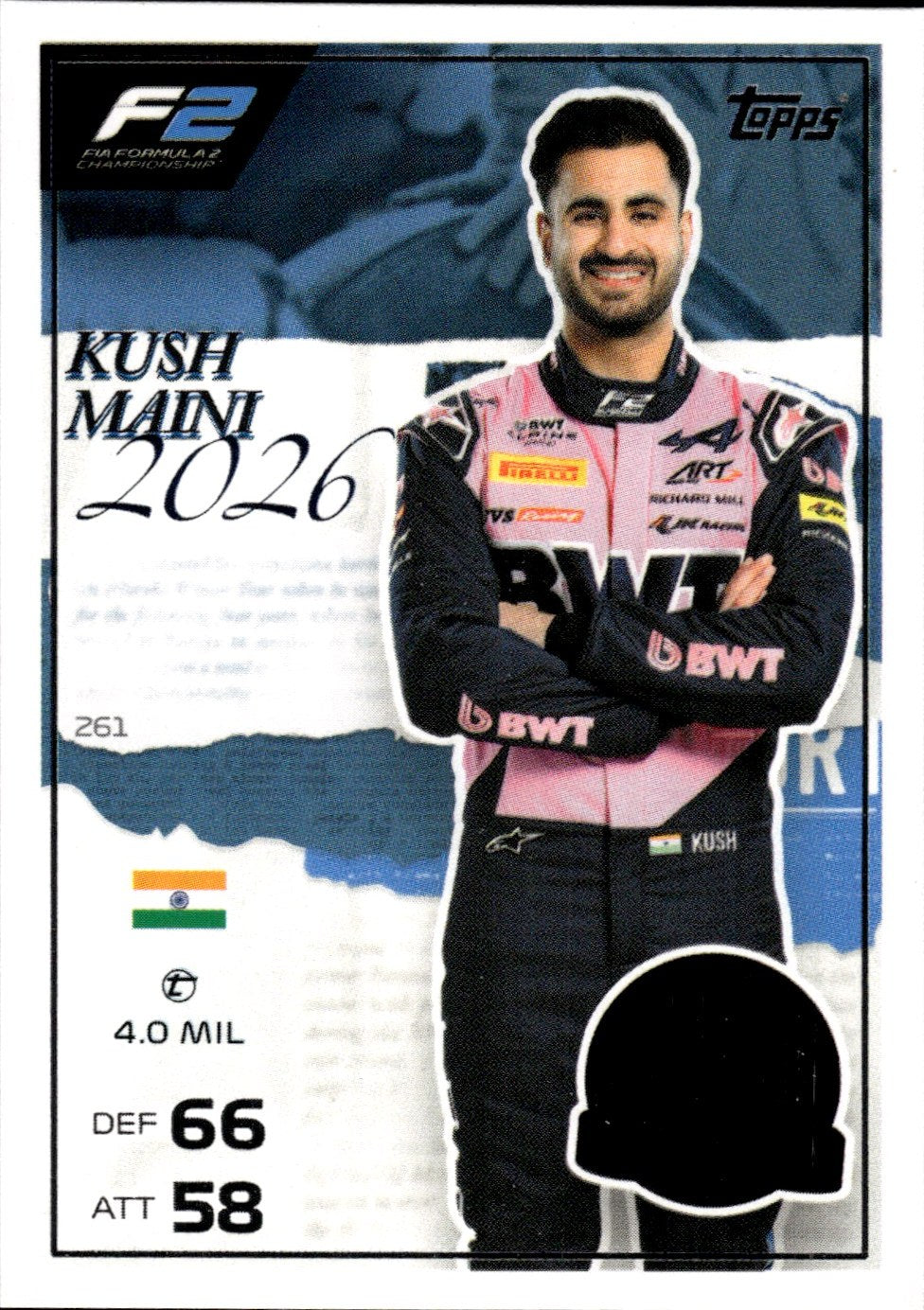 2026 Topps Turbo Attax F1 #261