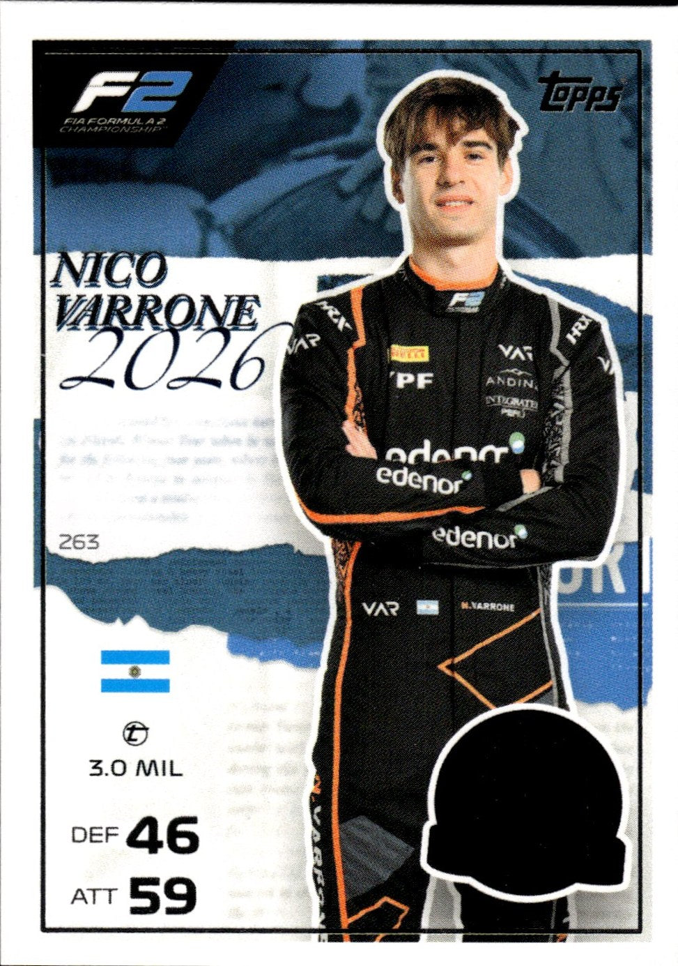 2026 Topps Turbo Attax F1 #263